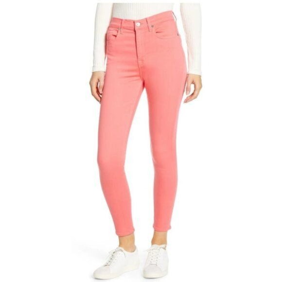 7 FOR ALL MANKIND High Waist Ankle Skinny Jeans - 25 - Picture 1 of 12